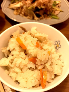 鶏ごぼうの炊き込みご飯-レシピのメイン写真