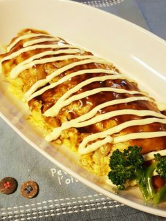 超簡単!とんぺい焼き風(*^^*)-レシピのメイン写真