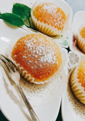 朝ごはんに！混ぜて焼くだけ！マヨケーキ☆-レシピのメイン写真