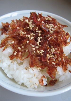 常備菜、メイプルシロップと桜えびの甘辛煮-レシピのメイン写真