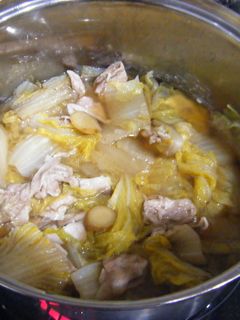3食材☆白菜と豚肉のショウガ重ね煮-レシピのメイン写真