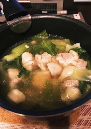 鶏と野菜のあっさり鍋-レシピのメイン写真