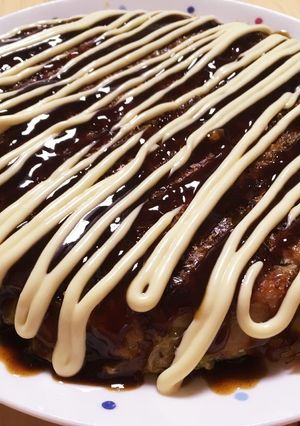 鰹節が決め手のお好み焼き-レシピのメイン写真