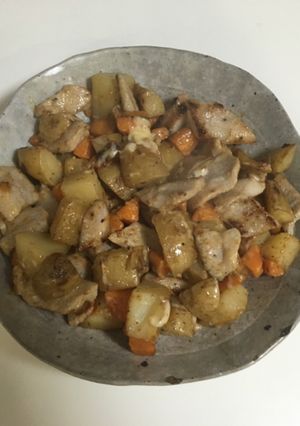 豚トロと野菜のチーズ炒め-レシピのメイン写真