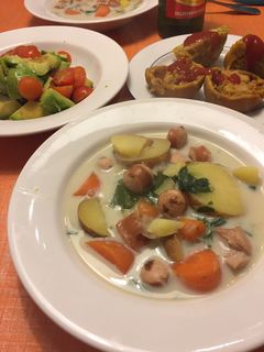 ドイツのソーセージとジャガイモのスープ-レシピのメイン写真