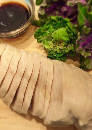 作り置きに。簡単！鶏胸肉のやわらか蒸し-レシピのメイン写真