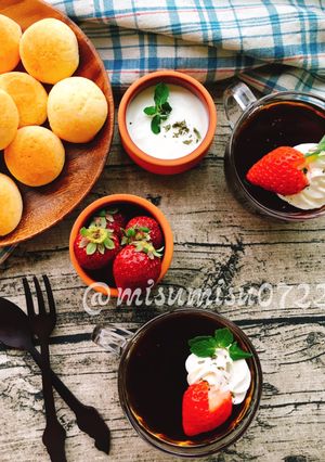 お砂糖なし☆ミントコーヒーゼリー-レシピのメイン写真