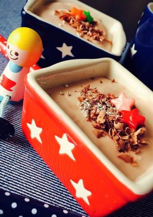 ふわふわチョコムース-レシピのメイン写真