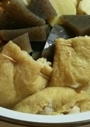 うずらたまごと鶏挽き肉のあげ巾着-レシピのメイン写真