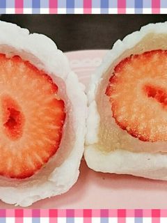 白あんのイチゴ大福-レシピのメイン写真