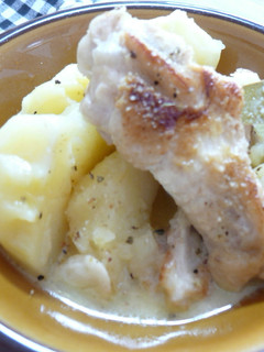 コラーゲン♪手羽とポテトのバター煮-レシピのメイン写真