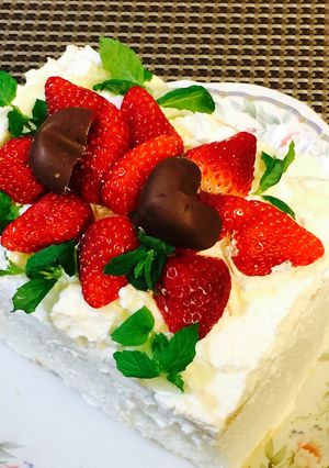 お菓子の缶でスポンジケーキ-レシピのメイン写真