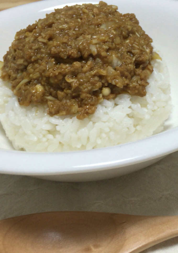 キーマカレー 簡単 きのこ カレーのルー-レシピのメイン写真