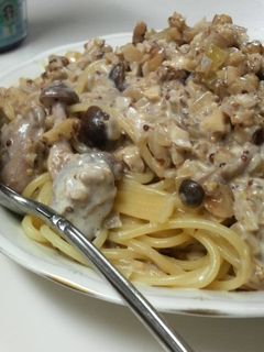 香ばしい♪チキン&胡桃のクリームパスタ-レシピのメイン写真