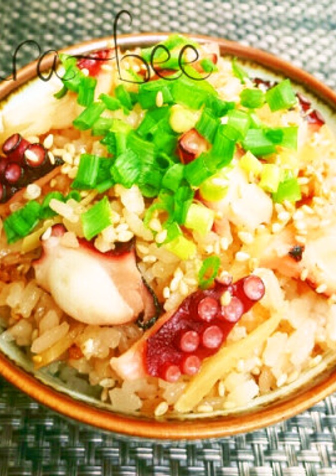 旨いっ!我が家自慢の千切り生姜たこ飯-レシピのメイン写真