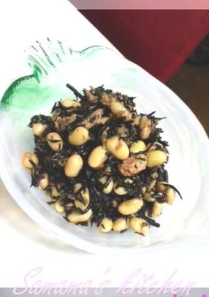 サバ味噌ひじき炒め-レシピのメイン写真