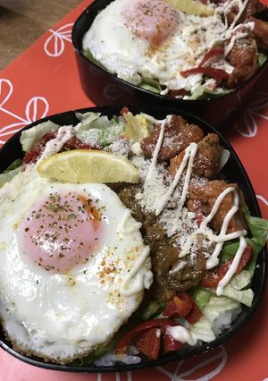 タコライス風ドライカレーの息子弁当-レシピのメイン写真