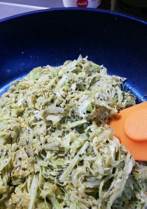 キャベツ大量消費ふりかけ炒め-レシピのメイン写真