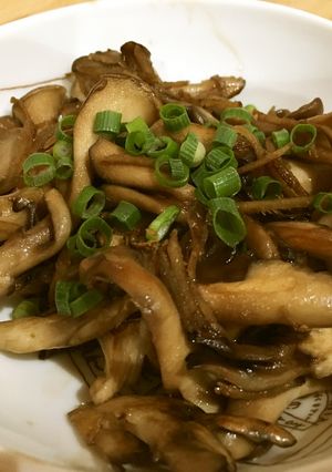 舞茸と生姜のポン酢炒め-レシピのメイン写真