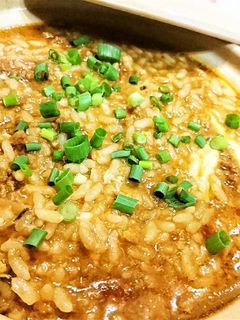 絶品★リメイク★麻婆鍋⇒【麻婆雑炊】-レシピのメイン写真