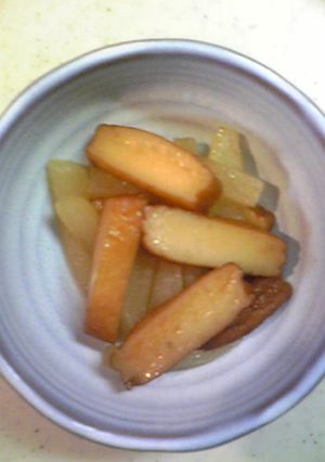 大根とさつま揚げの煮物-レシピのメイン写真