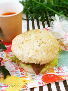 私の焼肉ライスバーガー-レシピのメイン写真