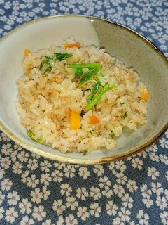 あたただしでクレソンの簡単炊き込みご飯♡-レシピのメイン写真