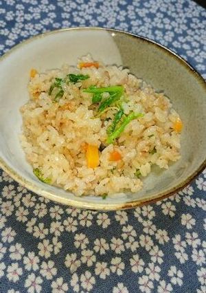 あたただしでクレソンの簡単炊き込みご飯♡-レシピのメイン写真