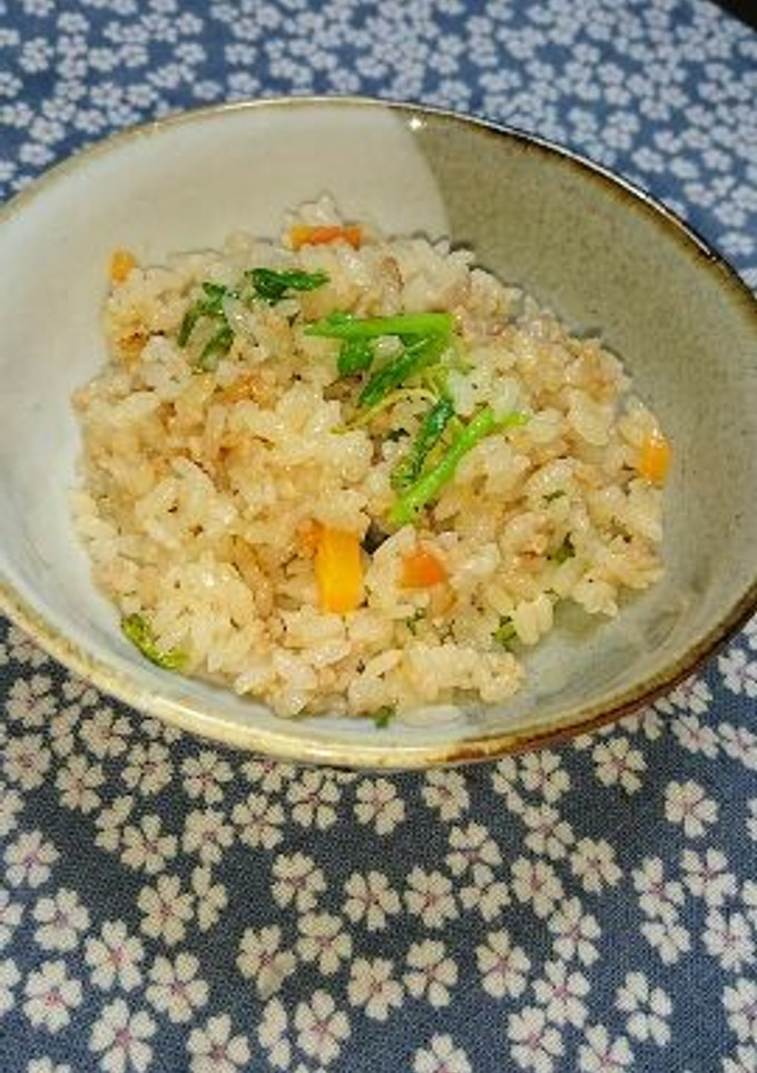 あたただしでクレソンの簡単炊き込みご飯♡-レシピのメイン写真