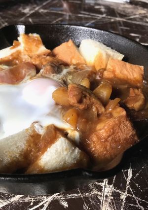 スキレットで焼きカレーパン-レシピのメイン写真