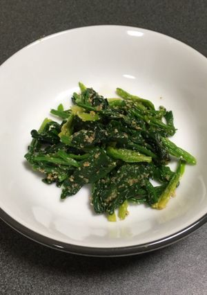 ほうれん草の胡麻和え-レシピのメイン写真