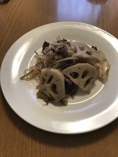 冷めても美味しい牛肉レンコン-レシピのメイン写真