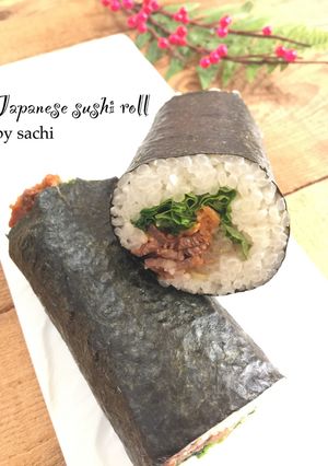 恵方巻にも!ビビンパ海苔巻き-レシピのメイン写真