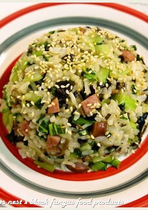 黑木耳上海菜飯．柯媽媽の植物燕窩-レシピのメイン写真
