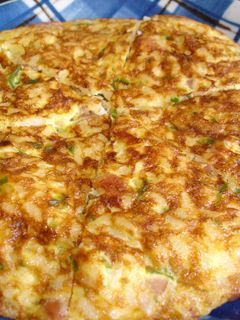 混ぜて焼くだけ★簡単★焼きオムライス-レシピのメイン写真