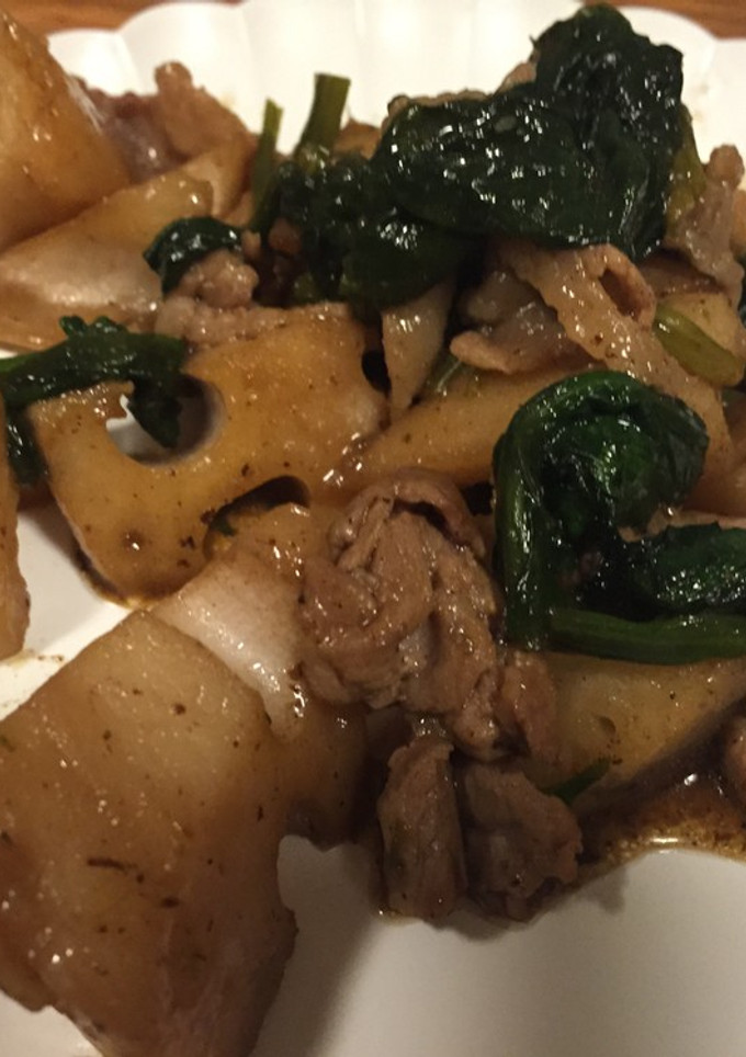 れんこんと豚肉のオイスター炒め-レシピのメイン写真