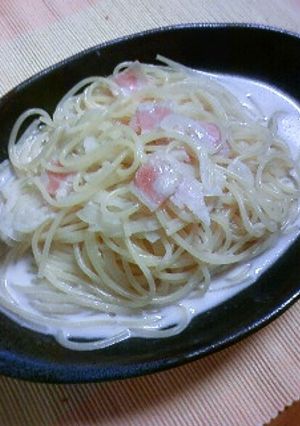 簡単で満足☆クリームスープパスタ-レシピのメイン写真