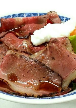 ローストビーフ丼-レシピのメイン写真