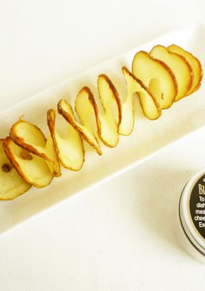 ベイクドトルネードポテトのトリュフ塩味-レシピのメイン写真