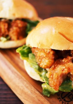 函館名物！チャイニーズチキンバーガー-レシピのメイン写真
