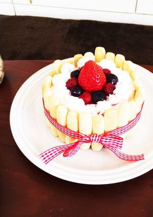 1歳のお祝い☆超簡単バースデーケーキ-レシピのメイン写真