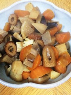 作り置きに、ヘルシー筑前煮!-レシピのメイン写真