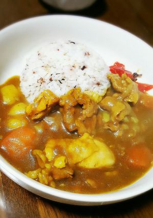 贅沢十六穀米カレー-レシピのメイン写真