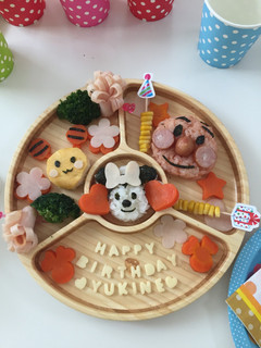 2歳☆誕生日プレート-レシピのメイン写真