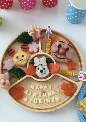 2歳☆誕生日プレート-レシピのメイン写真