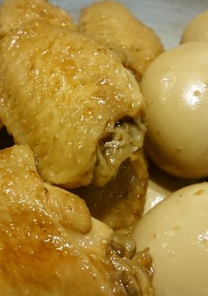 ビールがすすむ！手羽中の照り煮-レシピのメイン写真