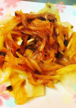 水餃子の炒め物-レシピのメイン写真