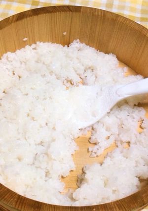 寿司御飯(レンジ御飯2合で茶碗5杯分）-レシピのメイン写真