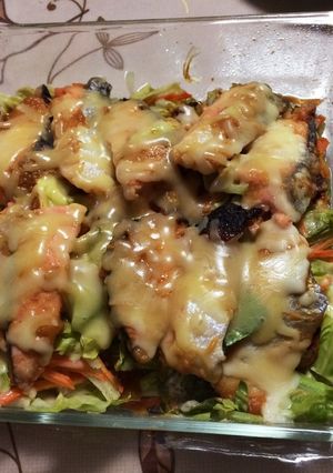 春キャベツ、鮭のチャンチャン蒸し-レシピのメイン写真