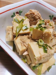 栄養満点♡高野豆腐のツナ煮-レシピのメイン写真